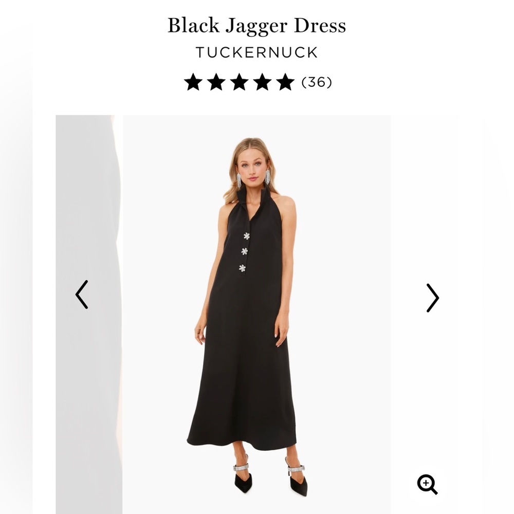 Tuckernuck black evening dress